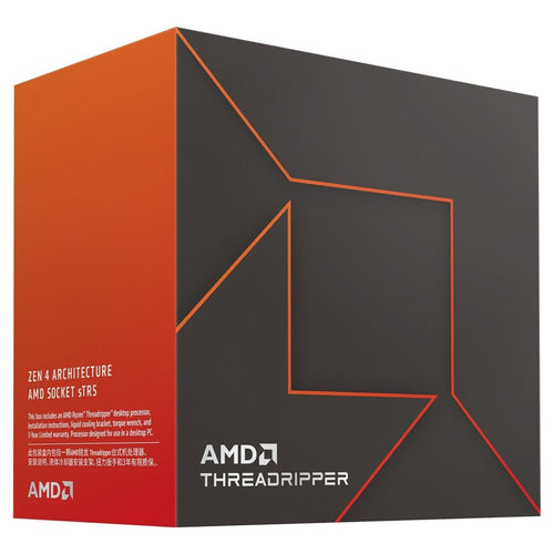 AMD CPU Ryzen ThreadRipper 7970X (32C/64T) 4.0 GHz (5.3 GHz Turbo) Box without Kühler Socket sTR5 TDP 350W