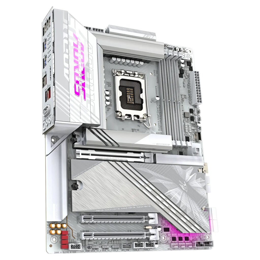 Gigabyte Mainboard Z890 A ELITE X ICE ATX Sockel 1851 weiss