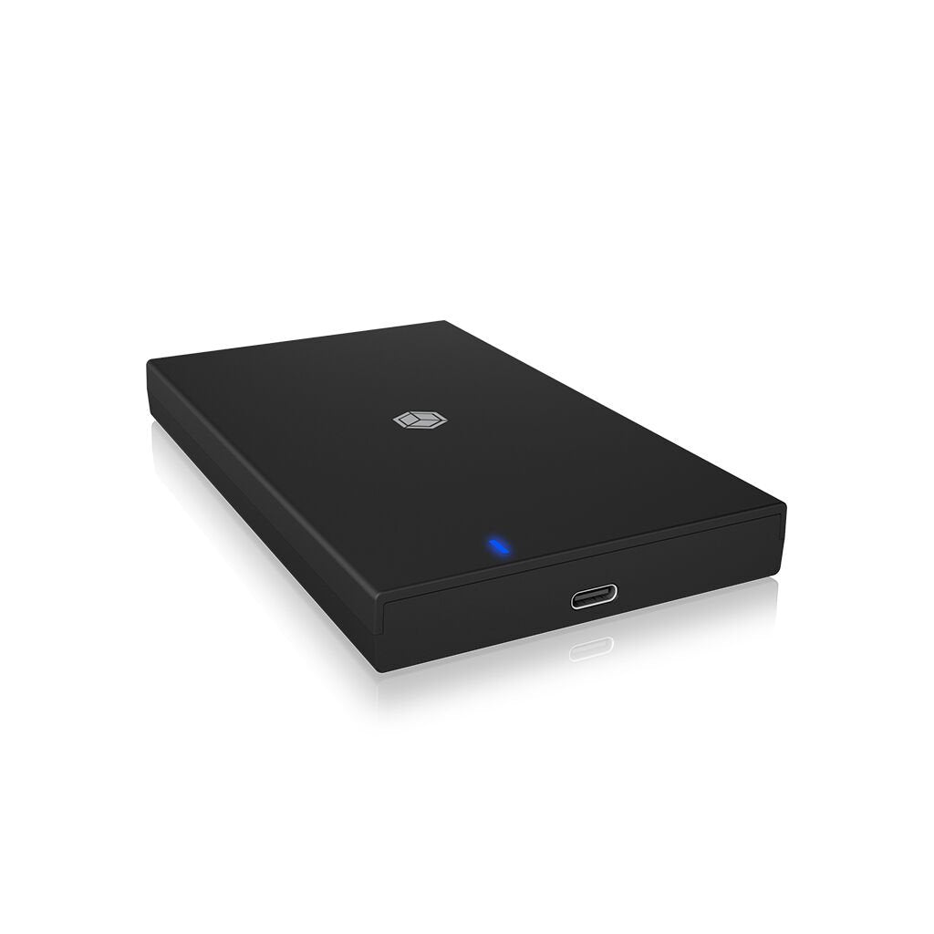 ICY BOX IB-200T-C3 Memory/Storagegehäuse with Schutzhülle extern for 2,5" (6,4cm) SATA3 zu USB-C 3.2