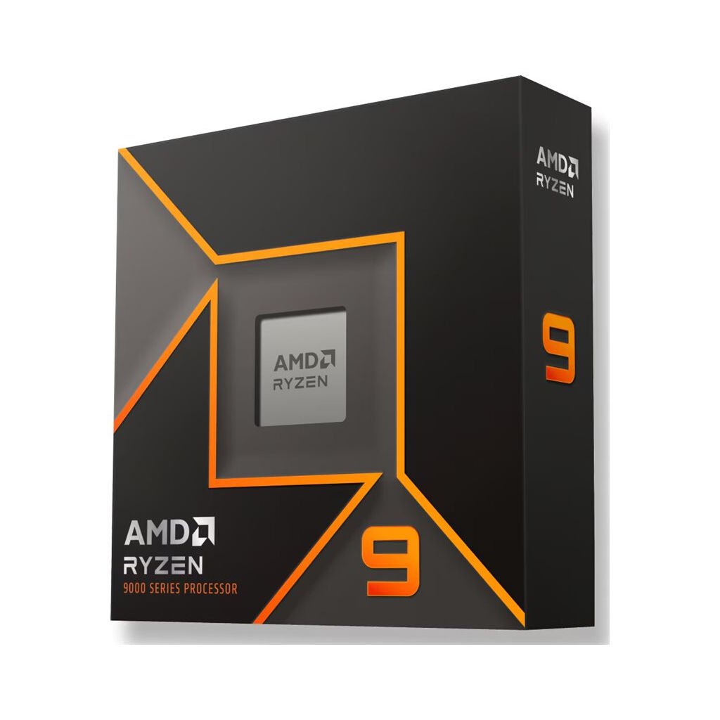 AMD CPU Ryzen 9 9900X (12C/24T) 4.4 GHz (5.6 GHz Turbo) Box without Kühler Socket AM5 TDP 120W