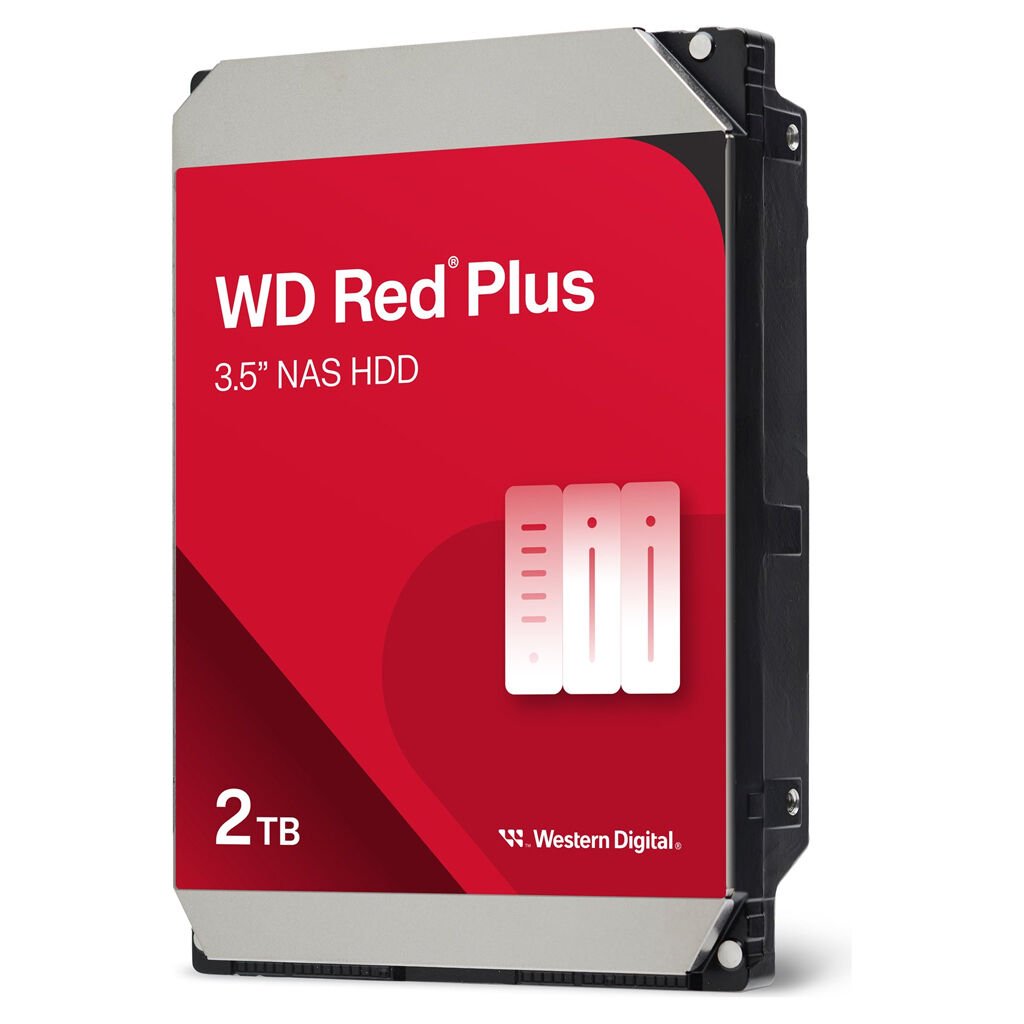 Western Digital Red Plus WD20EFPX 2000 GB 3,5" 88,9mm 5400rpm SATA-3 24/7 512e