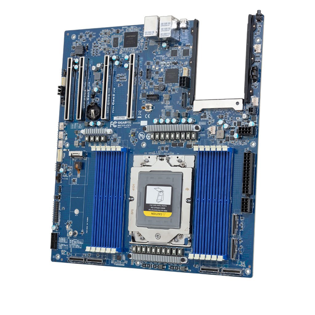 Gigabyte Mainboard MZ33-CP1 (Rev. 3.x) E-ATX Sockel SP5 Bulk