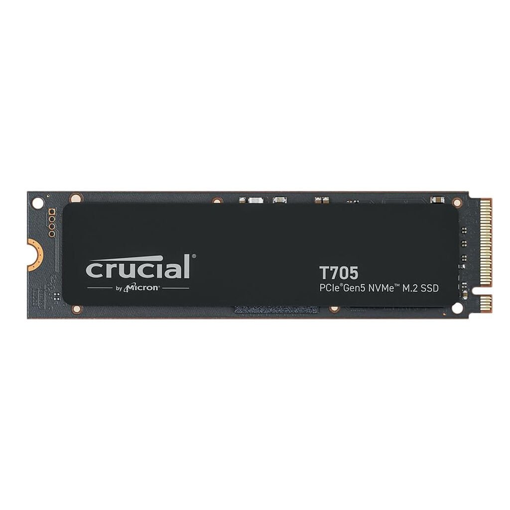 Micron Crucial T700 CT1000T705SSD3 1000 GB 0,329 DWPD M.2 2280 PCIe 5.0 x4 (NVMe) SSD 256bit AES