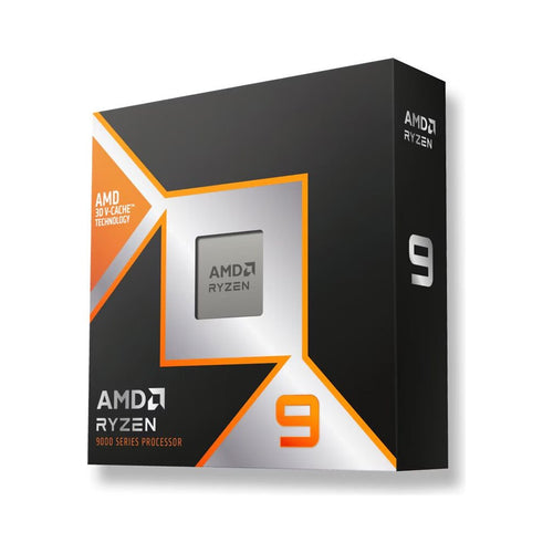 AMD CPU Ryzen 9 9950X3D (16C/32T) 4.3 GHz (5.7 GHz Turbo) Box without Kühler Socket AM5 TDP 170W
