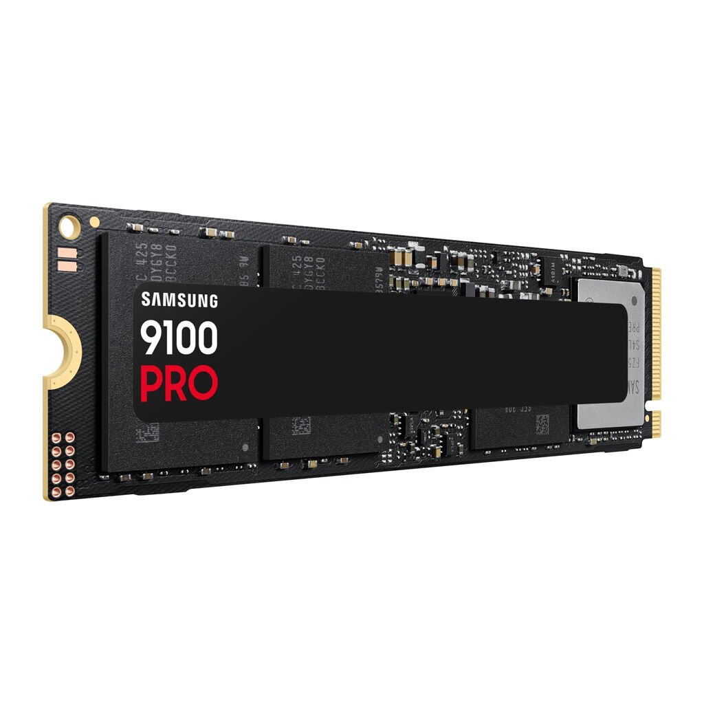 Samsung 9100 PRO MZ-VAP4T0BW 4000 GB 0,33 DWPD M.2 2280 PCIe 5.0 x4 (NVMe) SSD 256bit AES
