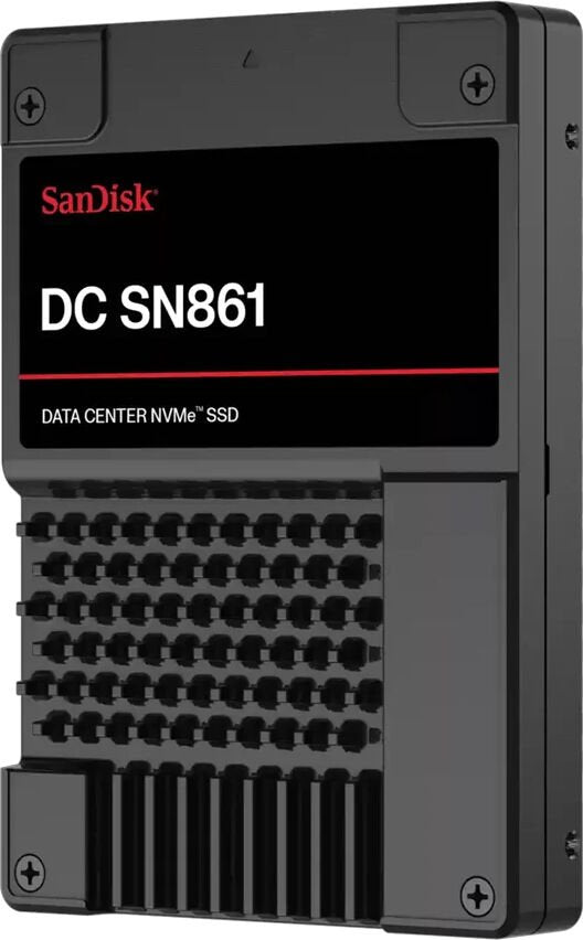 Western Digital Ultrastar DC SN861 WUS6BA138PSP9X3 3840 GB 1 DWPD 2,5" 63,5mm U.2 PCIe 5.0 x4 (NVMe) SSD