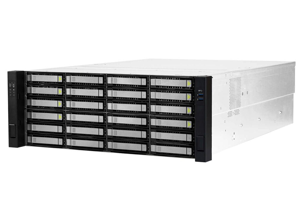 InWin Chassis 4U Hybrid Storage Server RS424-07/OCU/PDB