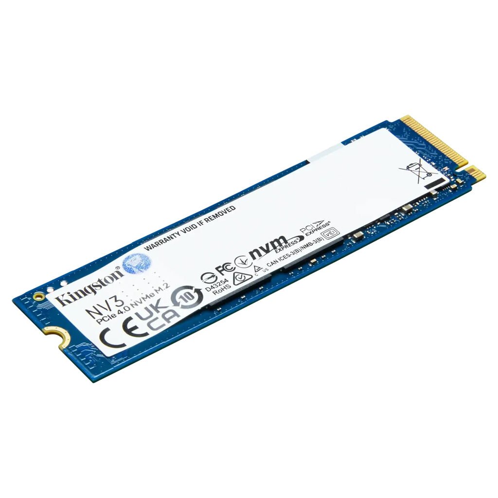Kingston SNV3S/4000G 4000 GB 0,29 DWPD M.2 2280 PCIe 4.0 x4 (NVMe) SSD