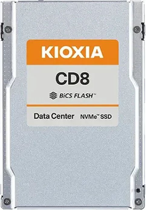 KIOXIA CD8-V dSSD KCD8XVUG6T40 6400 GB 3 DWPD 2,5" 63,5mm U.2 PCIe 4.0 x4 (NVMe) SSD SIE