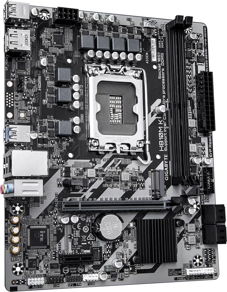 Gigabyte Mainboard H810M K micro-ATX Sockel 1851 DDR5 Retail