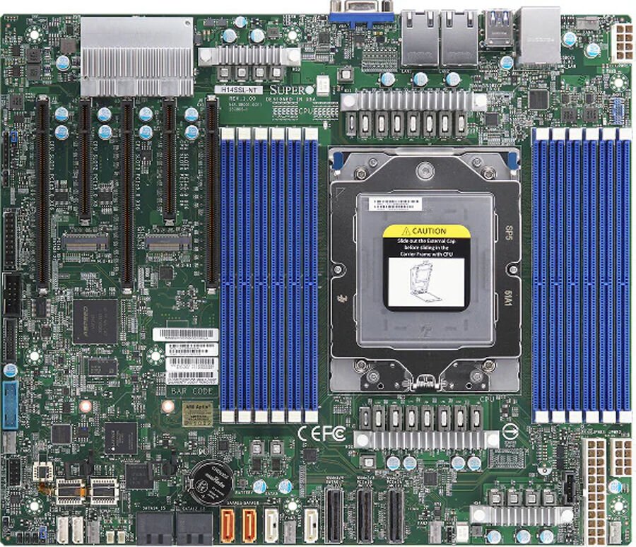 Supermicro Mainboard MBD-H14SSL-NT-B Sockel SP5 Bulk