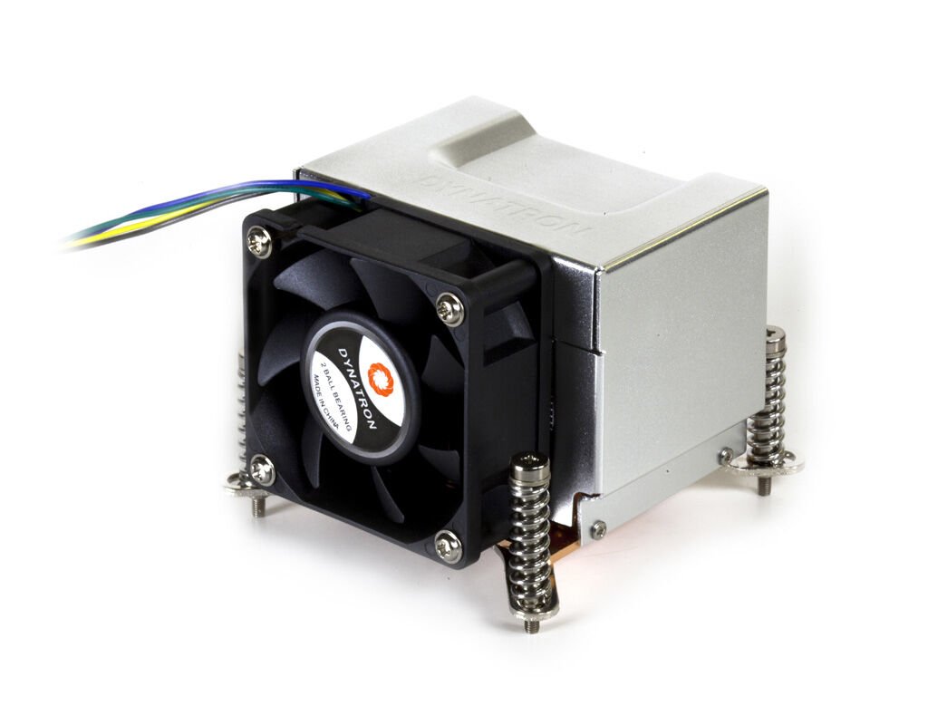 Dynatron K666R1 Tower CPU-Kühler 2U for Socket 1150, 1151, 1155, 1156, 1200 aktiv