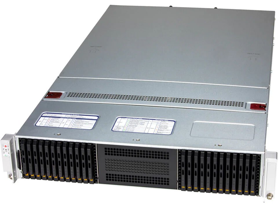 Supermicro Barebone Storage SuperServer 2U Dual Sockel 4710 SSG-222B-NE3X24R Complete System Only