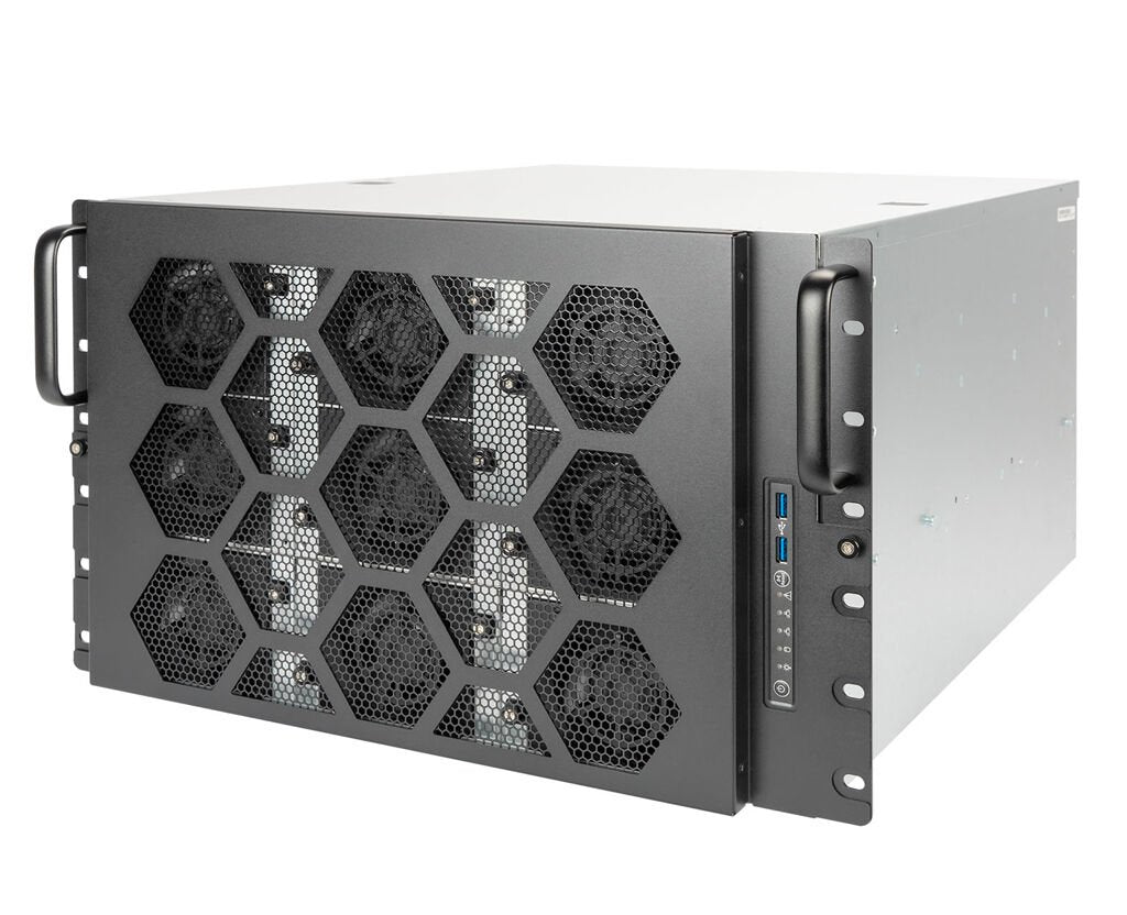 InWin Chassis 6.5U GPU Chassis RG650A/R3200W/28"