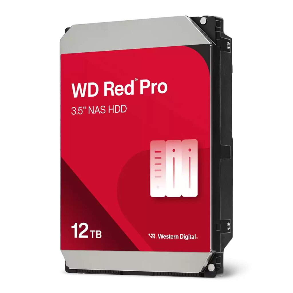 Western Digital Red Pro WD122KFBX 12000 GB 3,5" 88,9mm 7200rpm SATA-3 24/7 512e