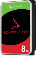 Seagate IronWolf Pro NAS +Rescue ST8000NT001 8000 GB 3,5" 88,9mm 7200rpm SATA-3 24/7 512e