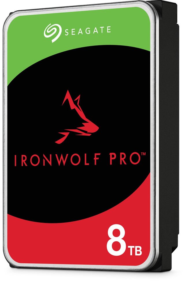 Seagate IronWolf Pro NAS +Rescue ST8000NT001 8000 GB 3,5" 88,9mm 7200rpm SATA-3 24/7 512e