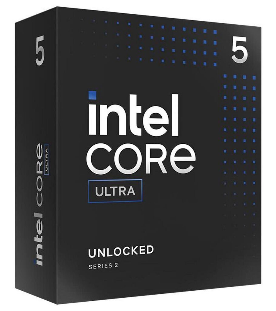 Intel CPU Ultra 5-245KF (14C/14T // 6P+8E) 4.2 GHz (5.2 GHz Turbo) Box without Kühler Socket 1851 TDP 125W