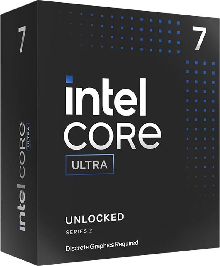 Intel CPU Ultra 7-265KF (20C/20T // 8P+12E) 3.9 GHz (5.5 GHz Turbo) Box without Kühler Socket 1851 TDP 125W