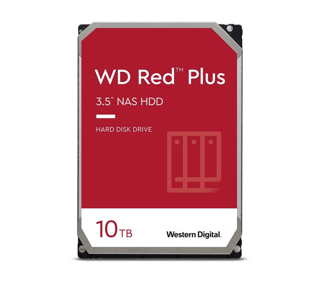 Western Digital Red Plus WD100EFGX 10000 GB 3,5" 88,9mm 7200rpm SATA-3 24/7 512e