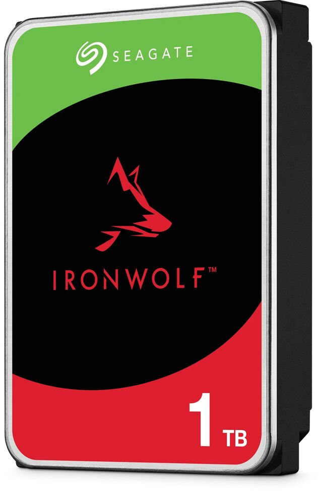 Seagate IronWolf NAS +Rescue ST1000VN008 1000 GB 3,5" 88,9mm 7200rpm SATA-3 24/7 512e