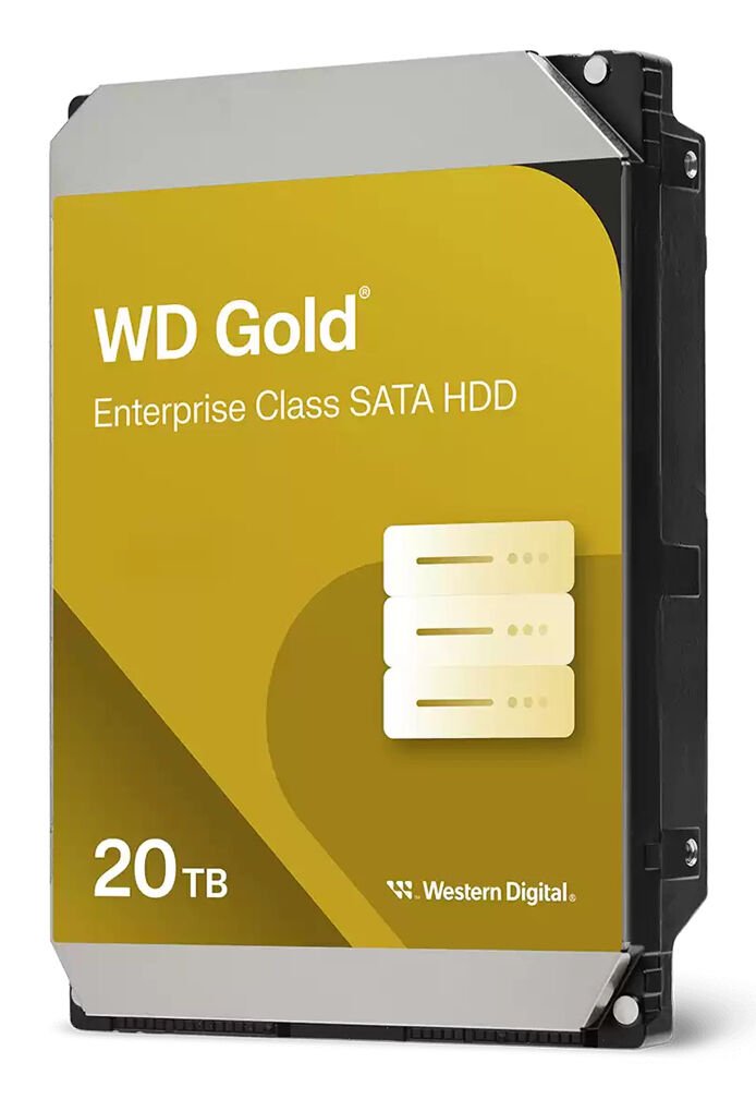 Western Digital Gold Enterprise WD203KRYZ 20000 GB 3,5" 88,9mm 7200rpm SATA-3 24/7 512e