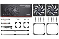 Noctua NF-A14x25 G2 PWM Sx2-PP chromax.black Chassislüfter 140 mm (2 Stück)