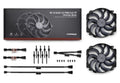 Noctua NF-A14x25r G2 PWM Sx2-PP chromax.black Chassislüfter 140 mm
