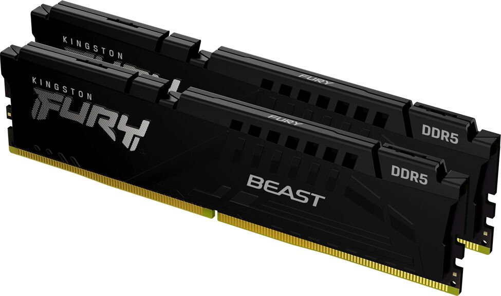 Kingston Fury Beast 64 GB (2x 32GB) Kit UDIMM DDR5-6000 KF560C30BBEK2-64