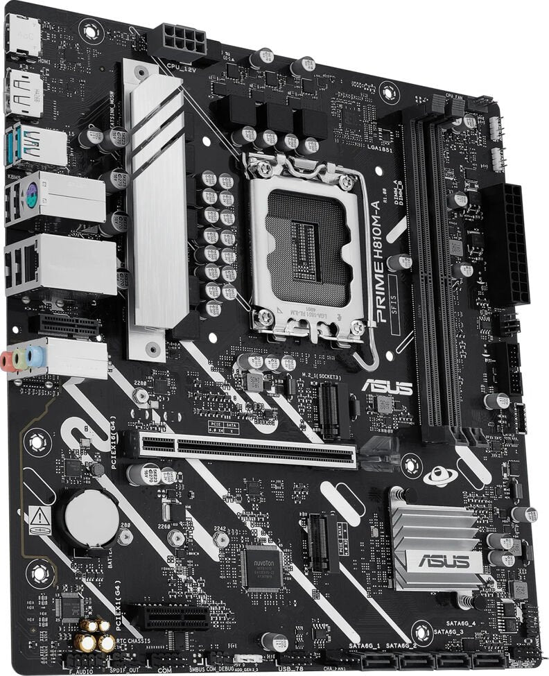 ASUS Mainboard PRIME H810M-A-CSM micro-ATX Sockel 1851 Retail
