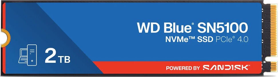 Western Digital Blue SN510 WDS200T5B0E-00CPE0 2000 GB 0,25 DWDP M.2 2280 PCIe 4.0 x4 SSD