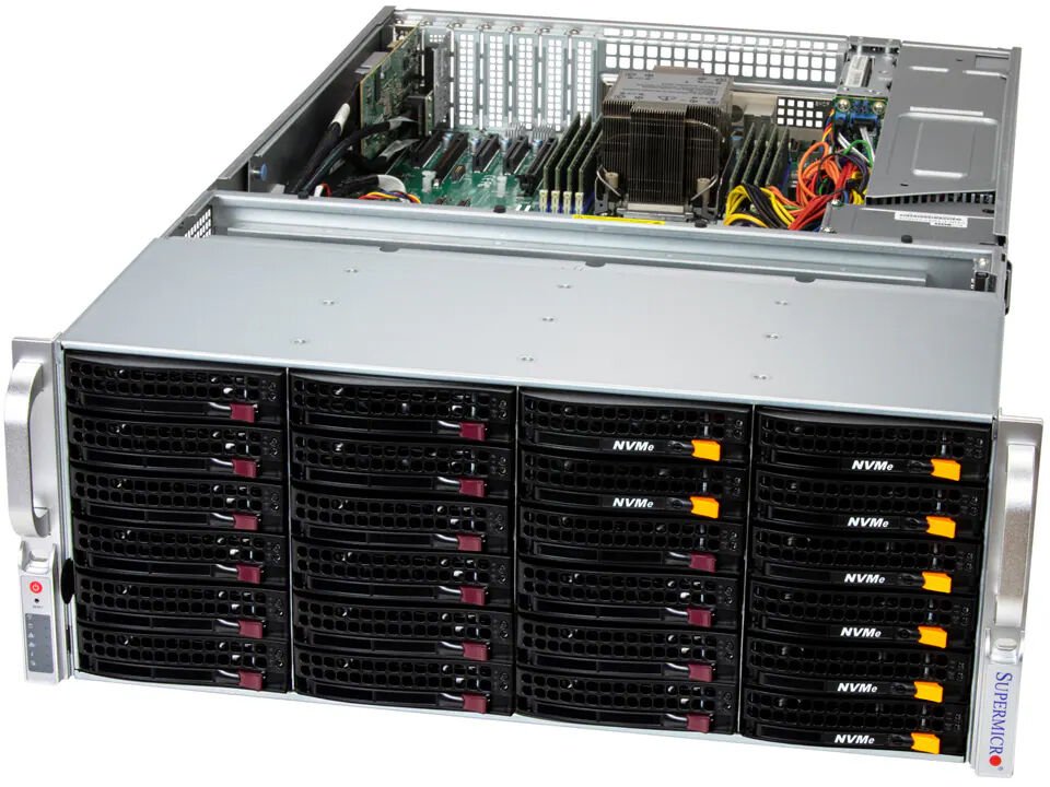 Supermicro Barebone Storage SuperServer 4U Single Sockel 4710 SSG-542B-E1CR36L