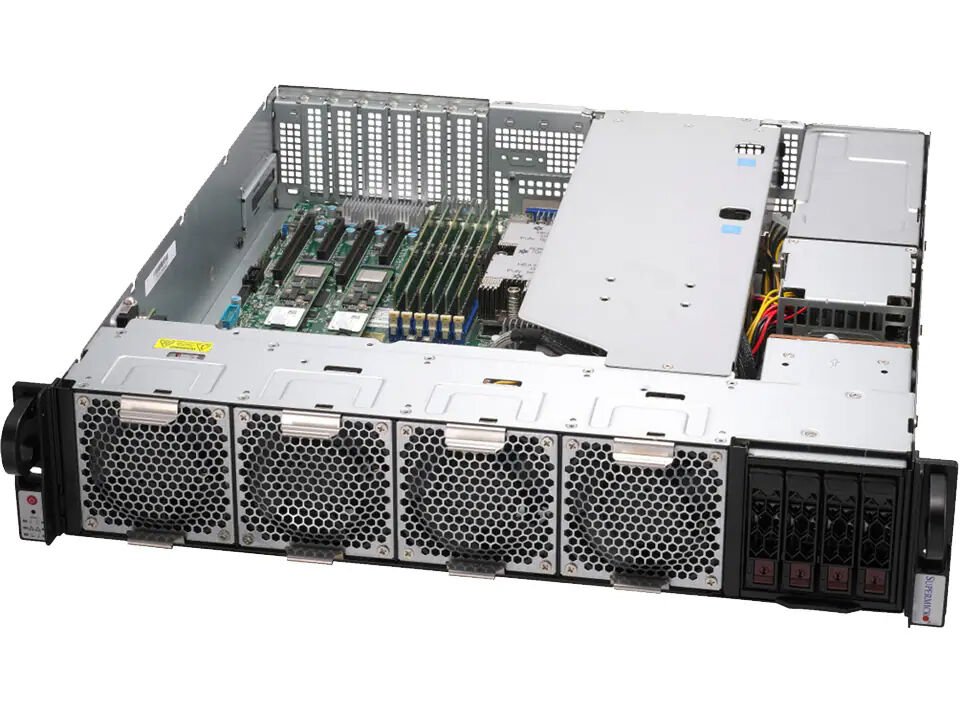 Supermicro Barebone A+ Workstation 2U Single AMD EPYC 9005 AS-2116S-TNRT