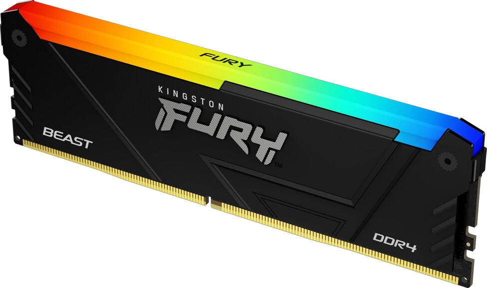 Kingston Fury Beast RGB 128 GB (4x 32GB) Kit UDIMM DDR4-3600 KF436C18BB2AK4/128