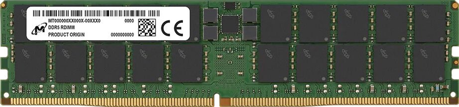 Micron 64 GB reg. ECC DDR5-5600 MTC40F2046S1RC56BD2