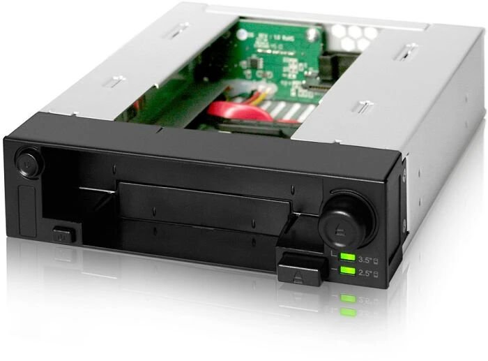Icy Dock DuoSwap MB971SP-B 2,5"/3,5" SATA Hot Swap Wechselrahmen