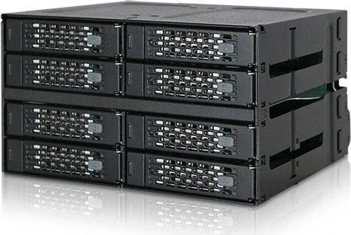 Icy Dock ToughArmor MB508SP-B Chassis 8 Bay 2,5" SAS/SATA SSD/HDD