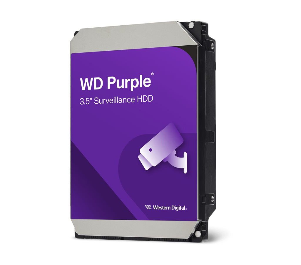Western Digital Purple Surveillance WD44PURZ 4000 GB 3,5" 88,9mm SATA-3 24/7 Videobetrieb