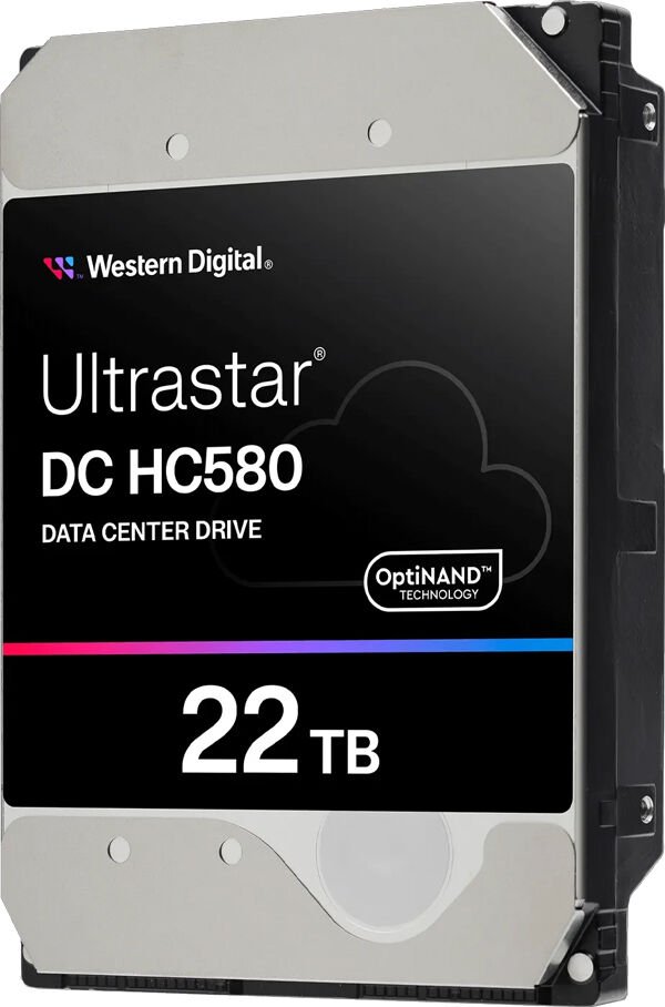 Western Digital Ultrastar DC HC580 WUH722422ALE6L4 22000 GB 3,5" 88,9mm 7200rpm SATA-3 24/7 512e SE