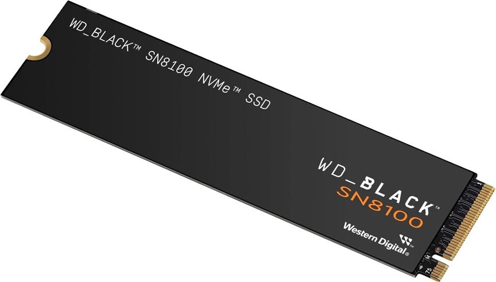 Western Digital Black SN8100 WDS200T1X0M 2000 GB 0,33 DWPD M.2 2280 PCIe 5.0 x4 (NVMe) SSD