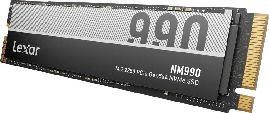 Lexar NM9900 LNM990X002T-RNNNG 2000 GB 0,41 DWPD M.2 2280 PCIe 5.0 x4 (NVMe) SSD
