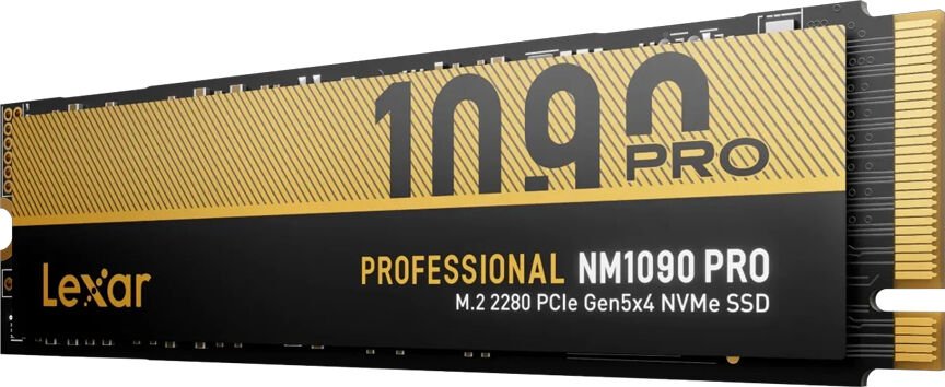 Lexar Professional NM1090 PRO LNM109P002T-RNNNG 2000 GB 0,38 DWPD M.2 2280 PCIe 5.0 x4 (NVMe) SSD