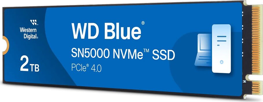 Western Digital Blue SN5000 WDS200T4B0E-00CNZ0 2000 GB 0,25 DWPD M.2 2280 PCIe 4.0 x4 (NVMe) SSD