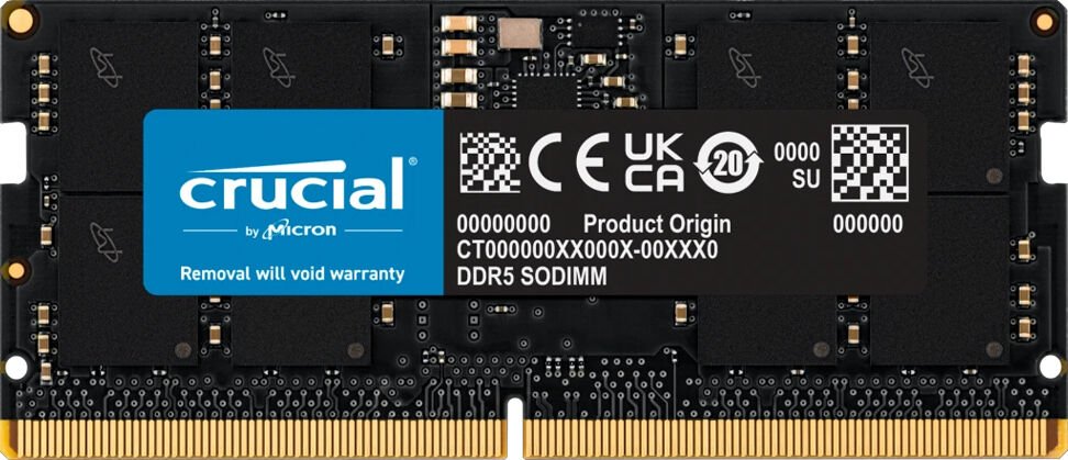 Crucial 16 GB SO-DIMM DDR5-5600 CT16G56C46S5