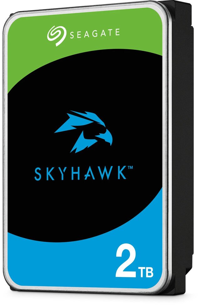 Seagate SkyHawk +Rescue HDD ST2000VX017 2000GB 3.5" 88,9mm SATA-3 24/7 512e Videobetrieb