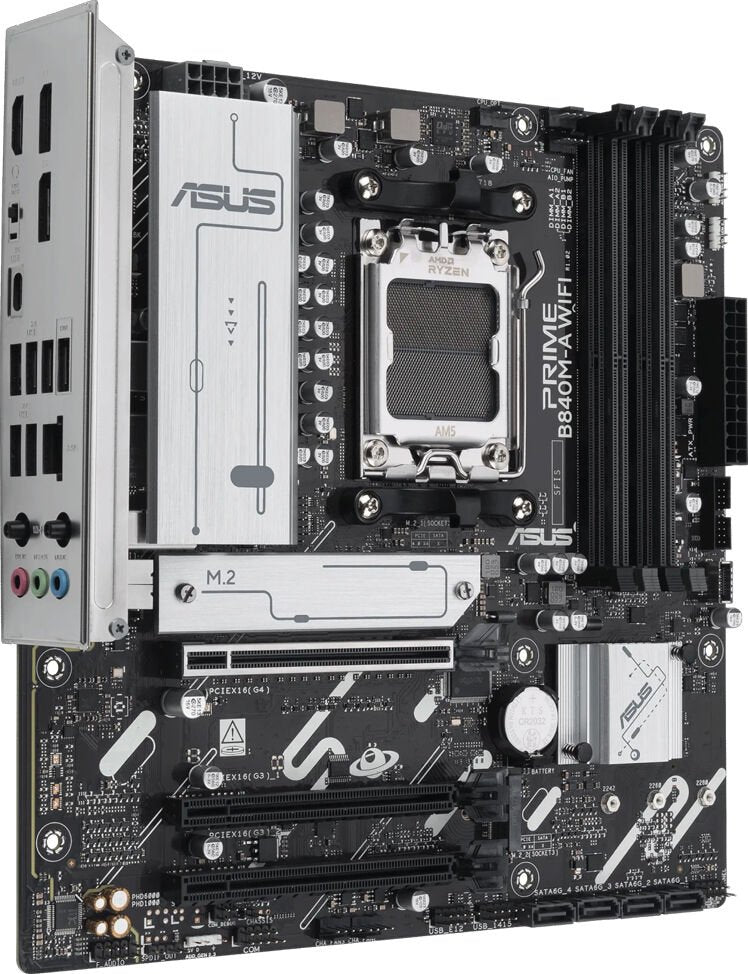 ASUS Mainboard PRIME B840M-PLUS WIFI micro-ATX Sockel AM5 Retail