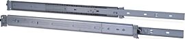 Inter-Tech Teleskopische Gleiter for Rack 2U 19" (48,3cm) 455mm grau