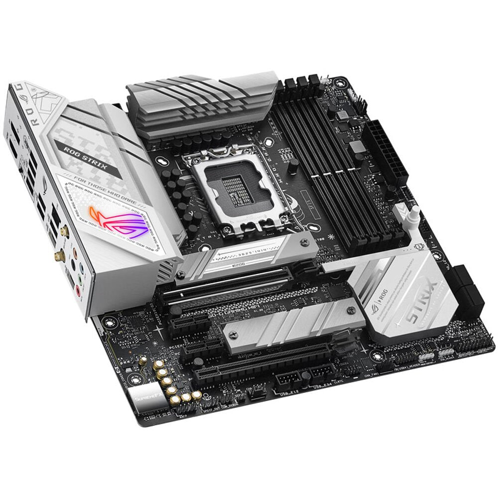 ASUS Mainboard ROG STRIX B760-G GAMING WIFI micro-ATX Sockel 1700 DDR5 Retail