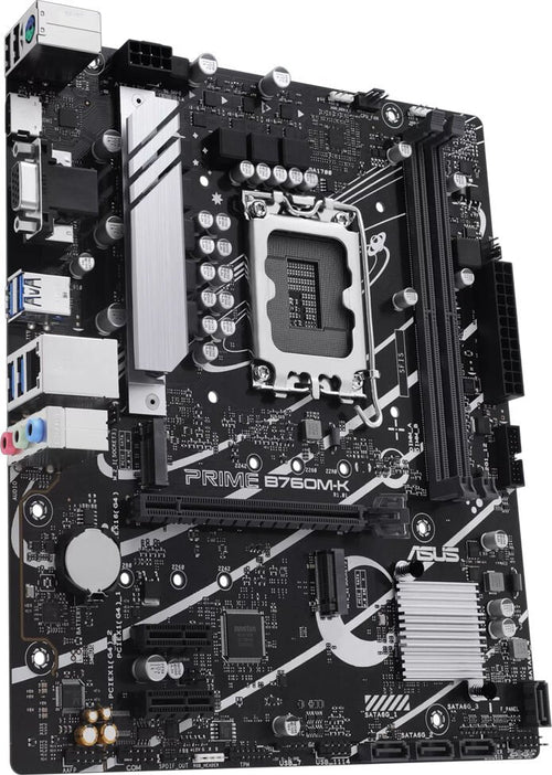 ASUS Mainboard PRIME B760M-K micro-ATX Sockel 1700 DDR5 Retail