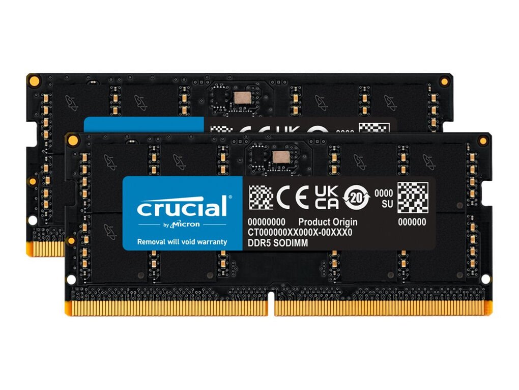 Micron Crucial 96 GB (2x 48GB) Kit SO-DIMM DDR5-5600 CT2K48G56C46S5